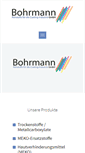 Mobile Screenshot of boe-bohrmann.de